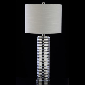 Thompson 29.5" Glass LED Table Lamp - JONATHAN Y